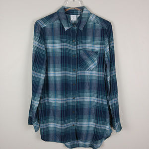 BP (Nordstrom) Soft Long Sleeved Plaid Button-Down
